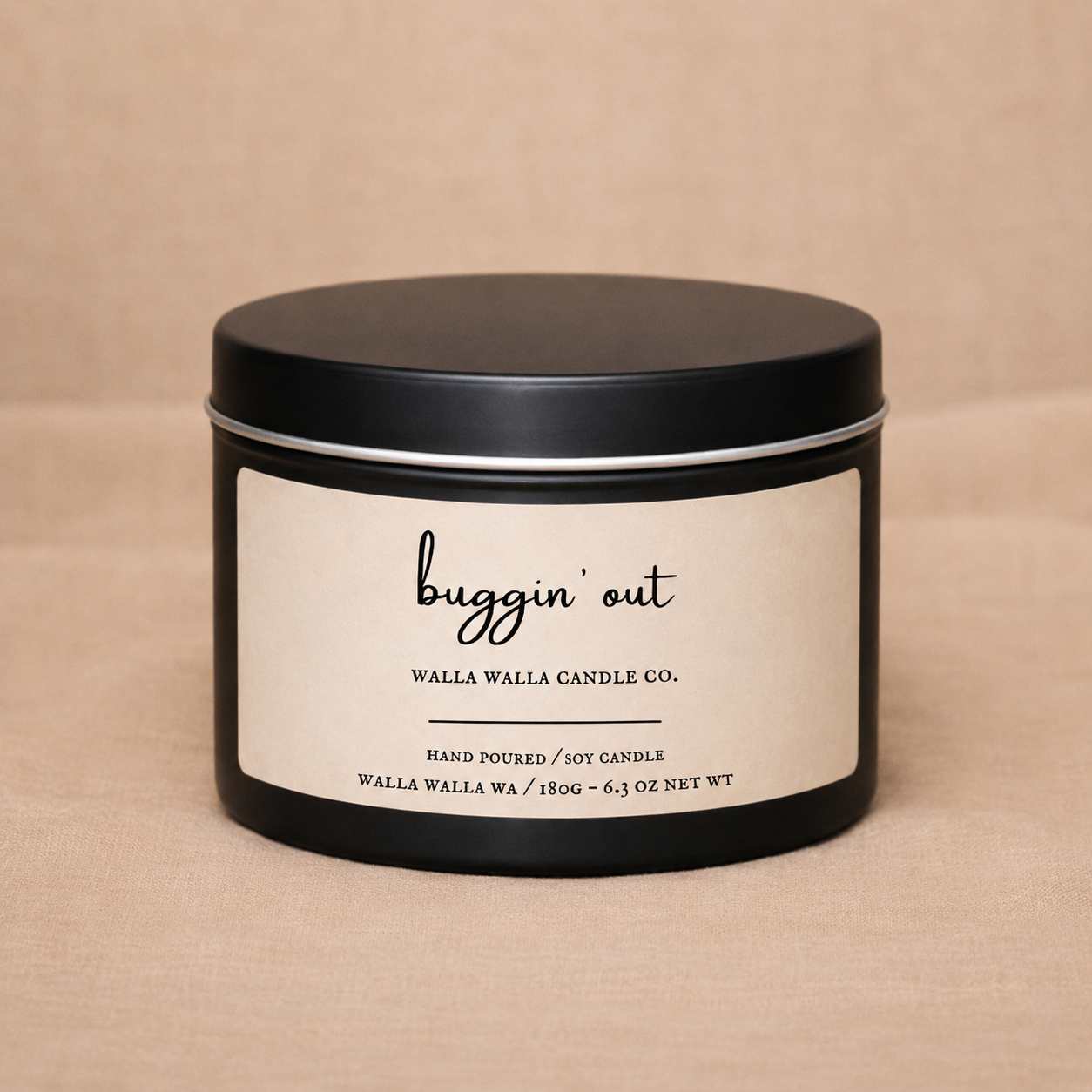 BUGGIN' OUT | CITRONELLA SOY CANDLE TIN