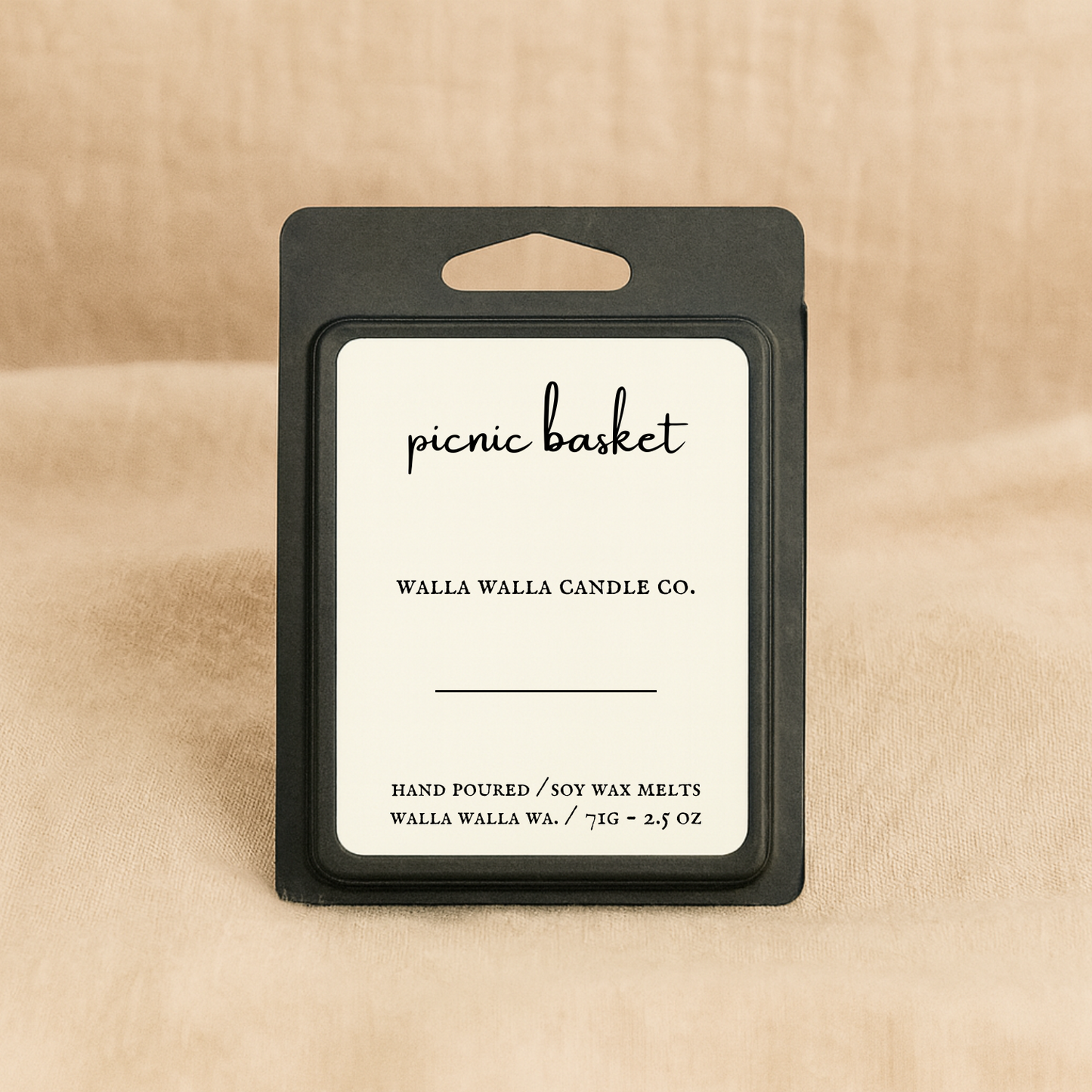 "PICNIC BASKET" WAX METLS