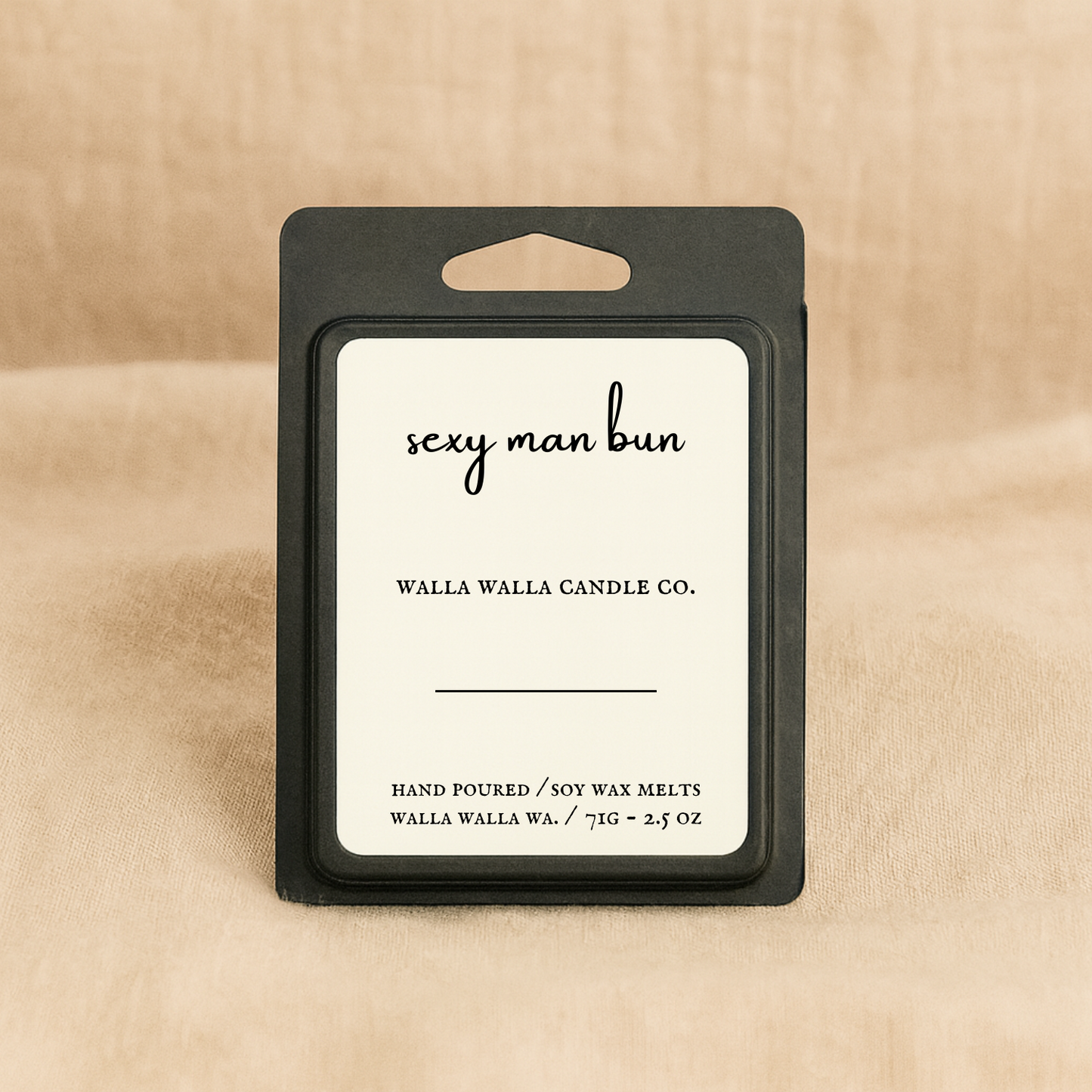 SEXY MAN BUN | TOBACCO LEAF & BERGAMOT SOY WAX METLS
