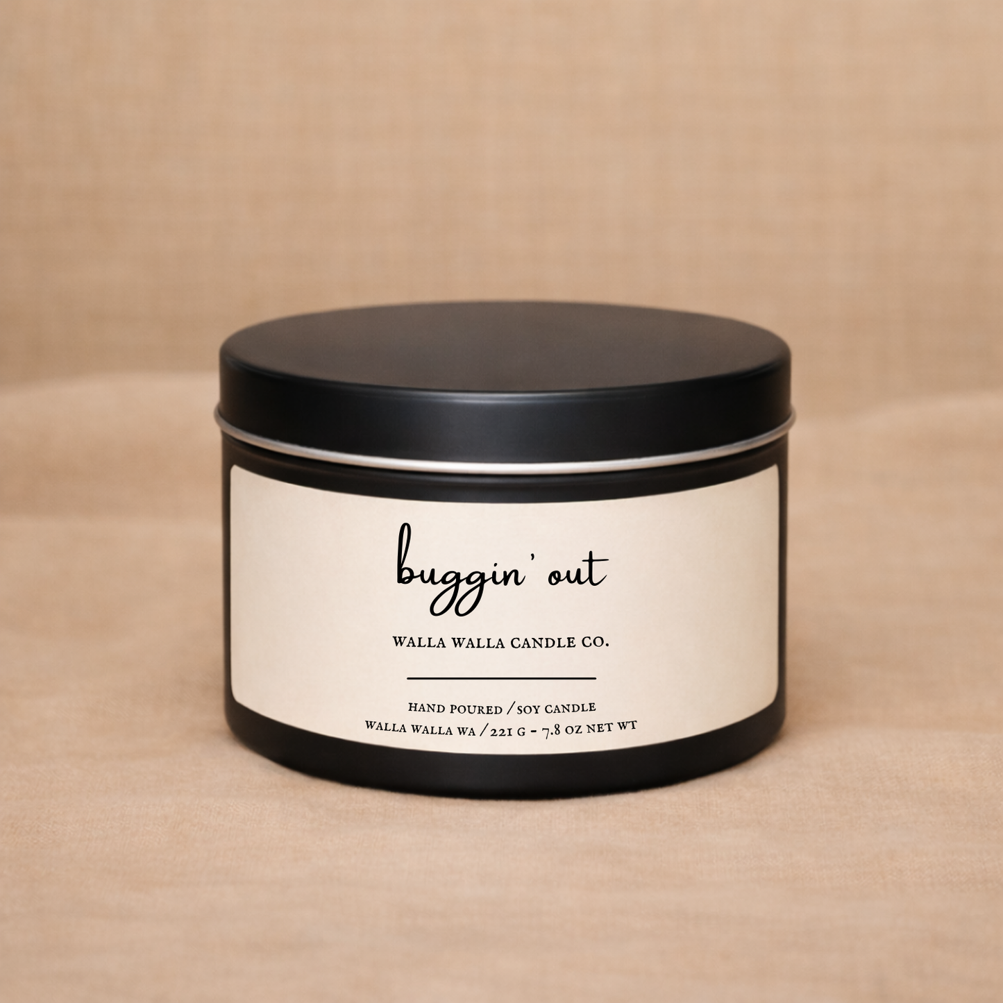 BUGGIN' OUT | CITRONELLA SOY CANDLE TIN