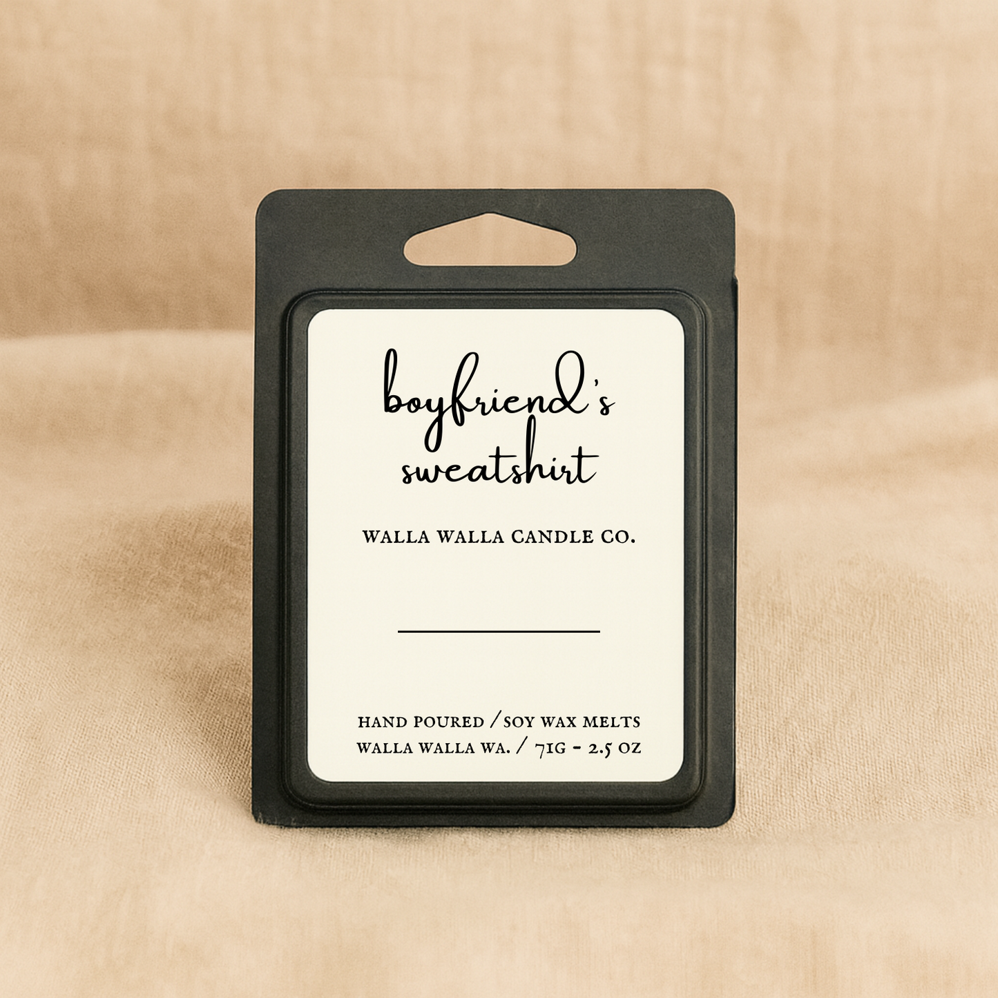 "BOYFRIEND'S SWEATSHIRT" WAX MELTS