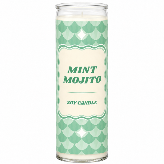 MINT MOJITO | FRESH MINT LIME SOY CANDLE