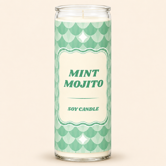MINT MOJITO | FRESH MINT LIME SOY CANDLE