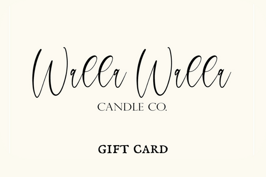 "WALLA WALLA CANDLE CO. GIFT CARD"