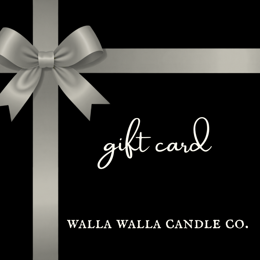 "WALLA WALLA CANDLE CO. GIFT CARD"