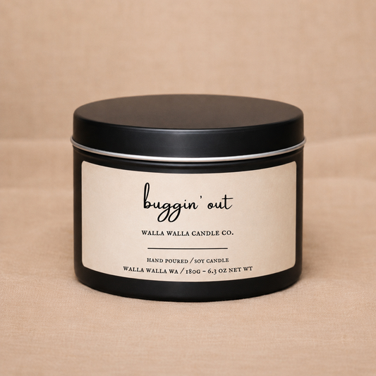 BUGGIN' OUT | CITRONELLA SOY CANDLE TIN