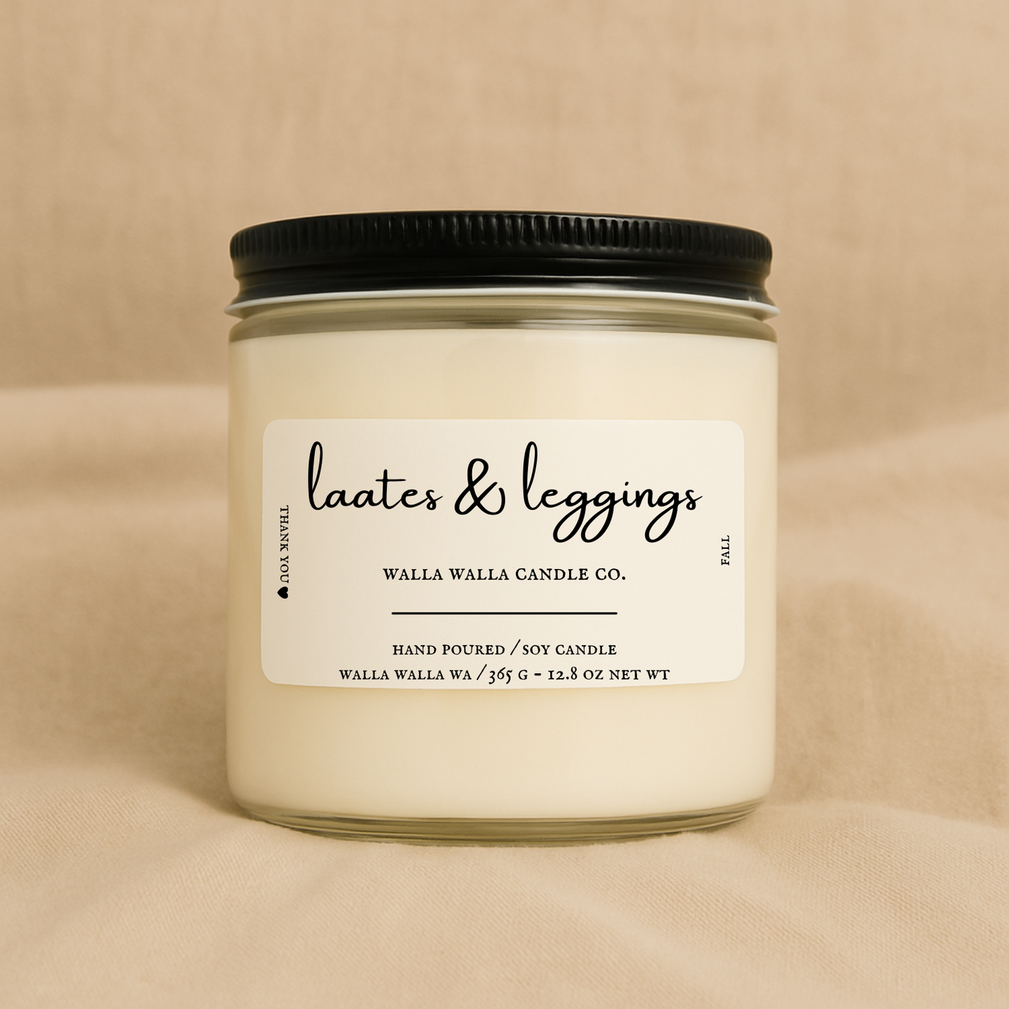 "LATTES & LEGGINGS" CANDLE
