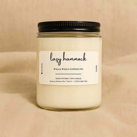 "LAZY HAMMOCK" CANDLE
