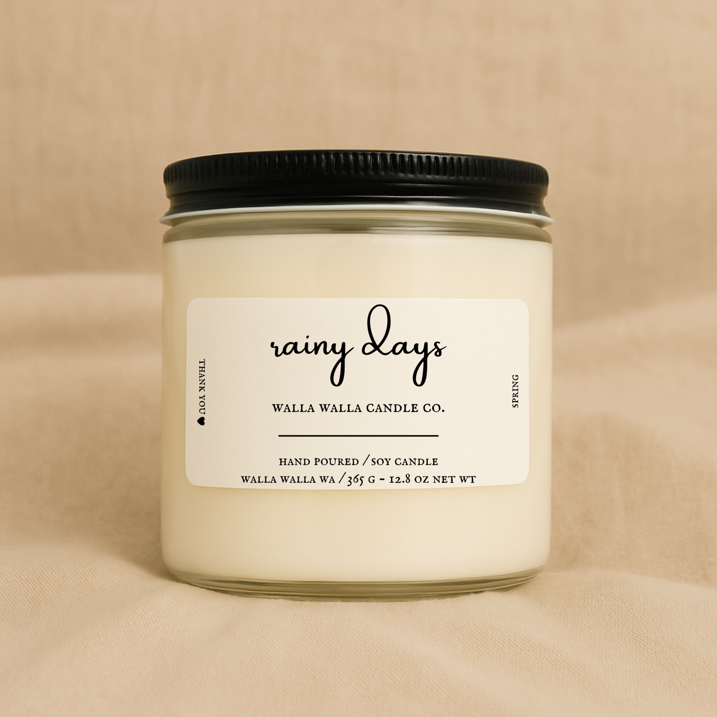 "RAINY DAYS" CANDLE