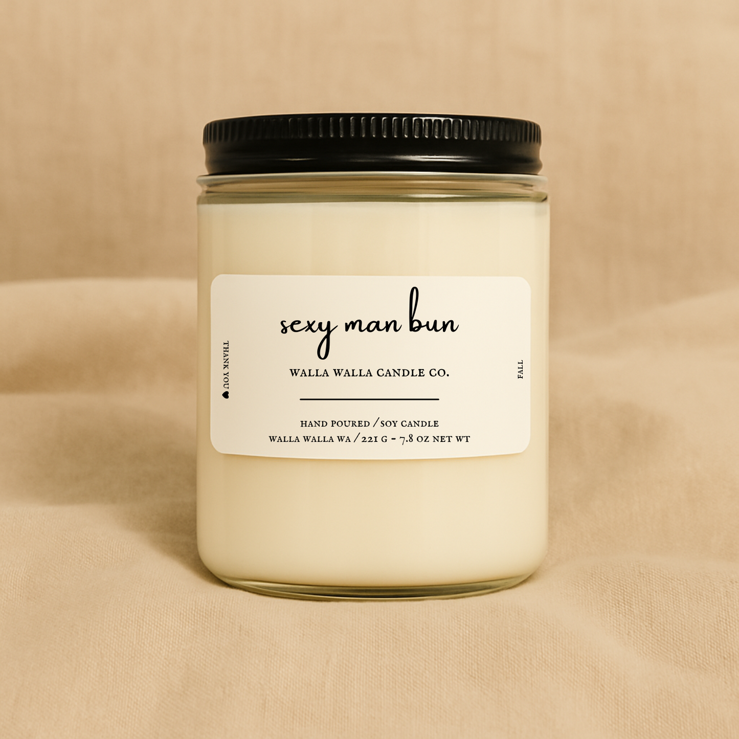 "SEXY MAN BUN" CANDLE