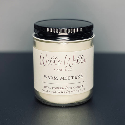 "WARM MITTENS" CANDLE