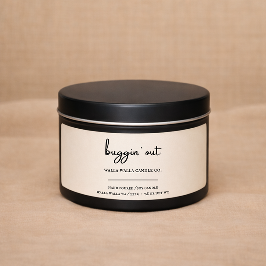 BUGGIN' OUT | CITRONELLA SOY CANDLE TIN
